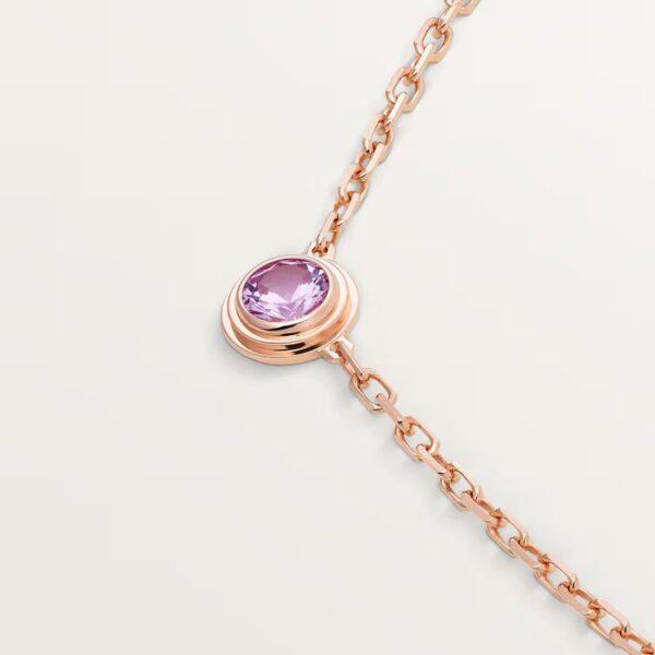 Cartier d'Amour pendant, pink sapphire - Image 2