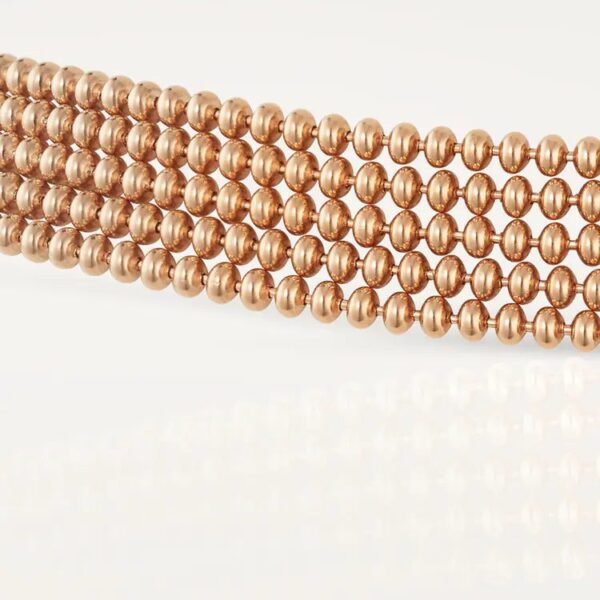 Cartier Agrafe necklace, small model, half-paved - Image 3