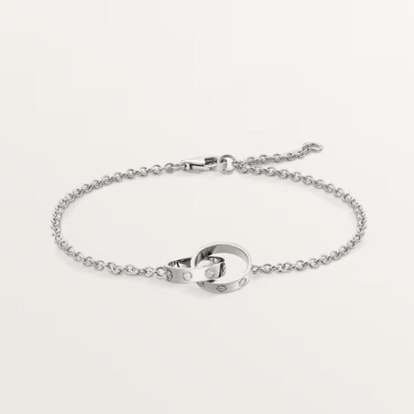 Cartier LOVE bracelet, on chain - Image 2