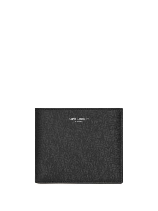 Saint Laurent Paris logo-print leather wallet