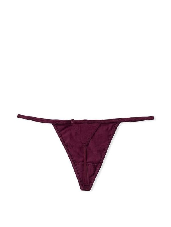 Victoria's Secret Stretch Cotton V-String Panty - Image 3