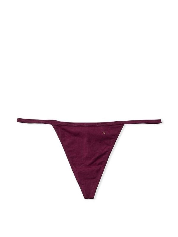 Victoria's Secret Stretch Cotton V-String Panty - Image 2