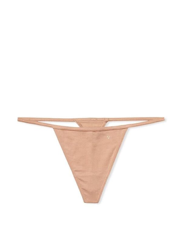 Victoria's Secret Stretch Cotton V-String Panty - Image 2