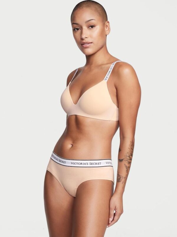 Victoria's Secret Logo Cotton Cheeky Panty