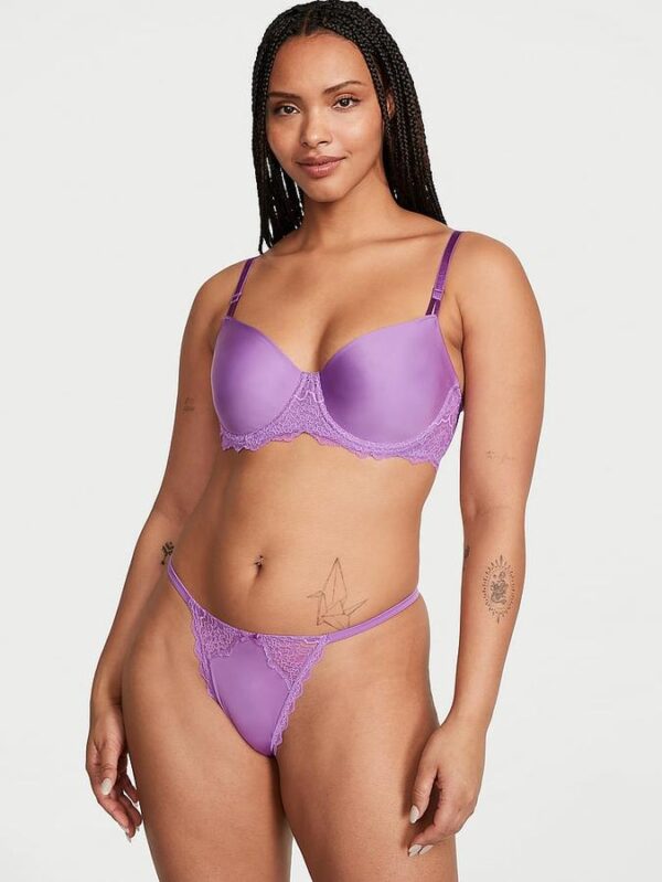 Victoria's Secret  Lace-Trim V-String Panty - Image 2
