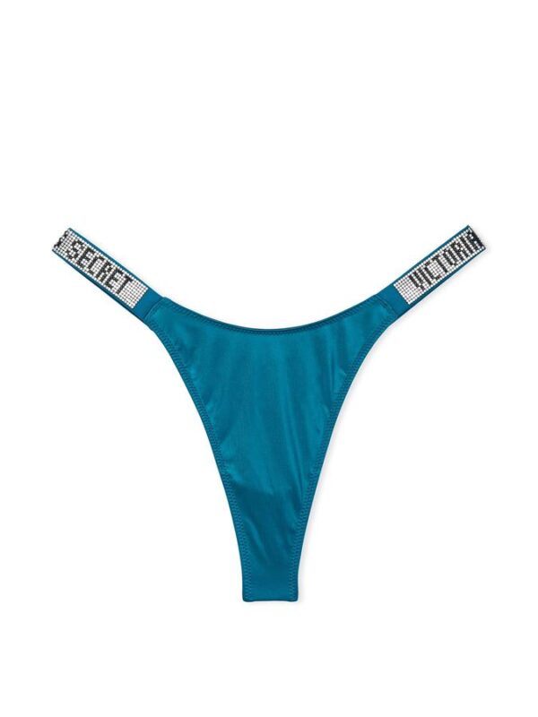 Victoria's Secret Smooth Shine Strap Thong Panty - Image 2