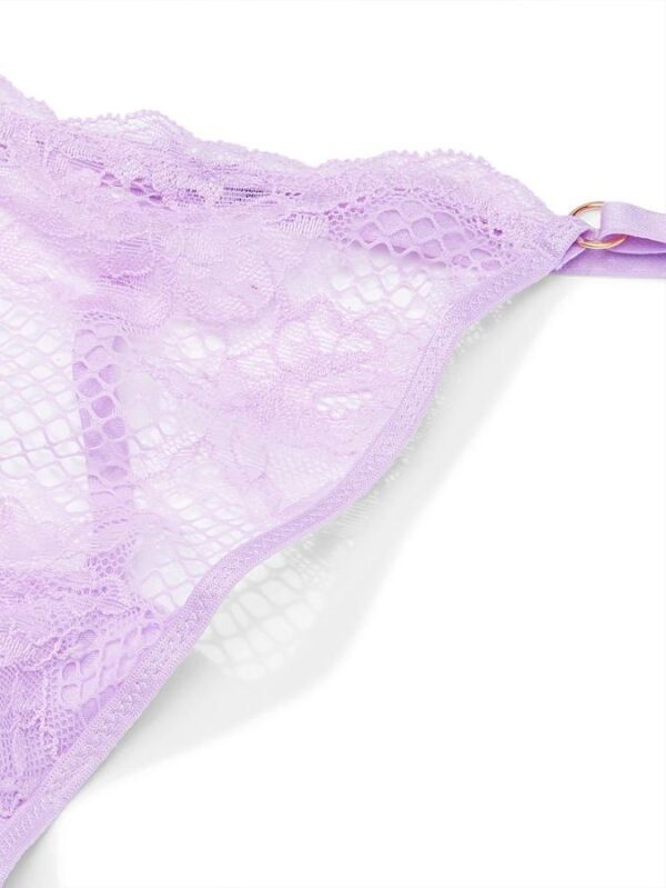 Victoria's Secret Fishnet Lace V-String Panty - Image 3