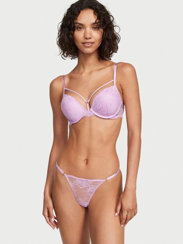 Victoria's Secret Fishnet Lace V-String Panty