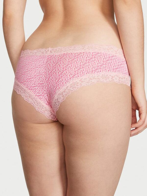 Victoria's Secret Lace-Waist Cotton Cheeky Panty - Image 2