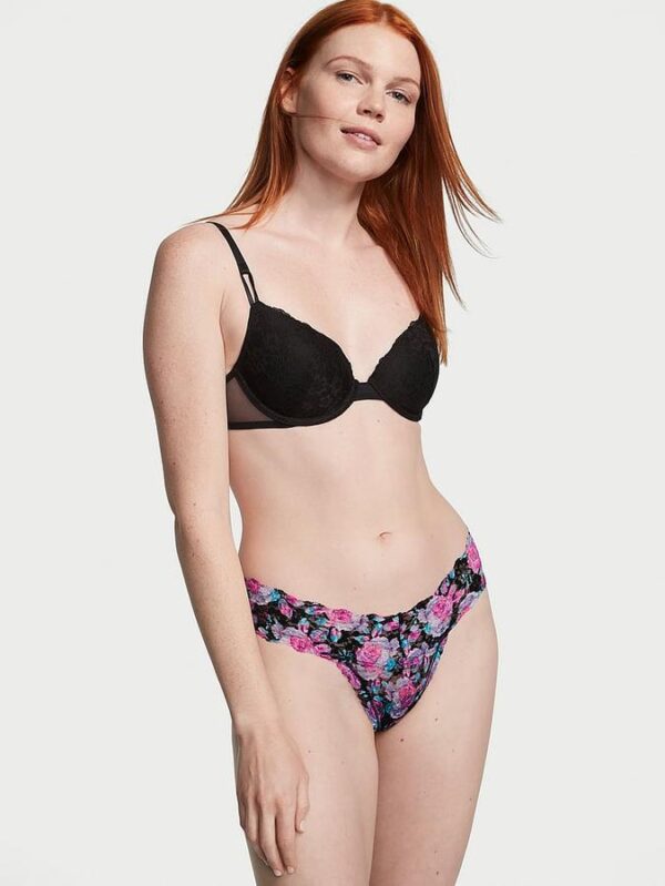 Victoria's Secret Posey Lace Thong Panty