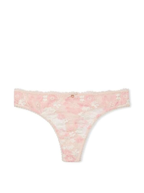Victoria's Secret Lace-Front Thong Panty - Image 2