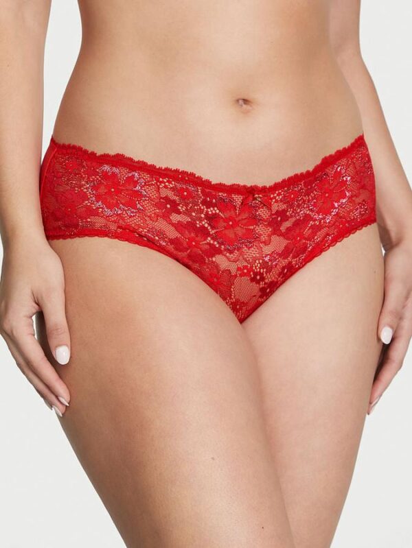 Victoria's Secret Lace-Front Hiphugger Panty