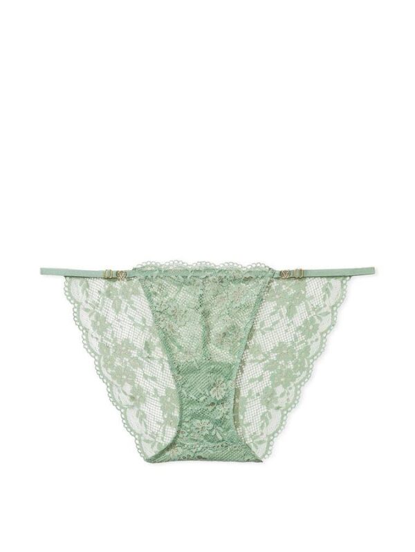 Victoria's Secret Lace Adjustable String Bikini Panty - Image 3
