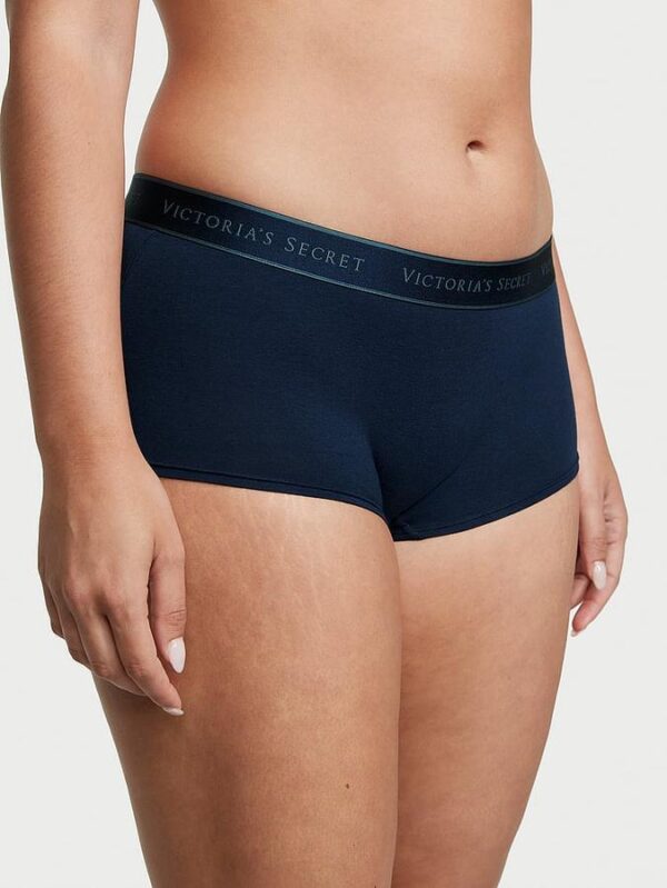 Victoria's Secret Logo Cotton Boyshort Panty
