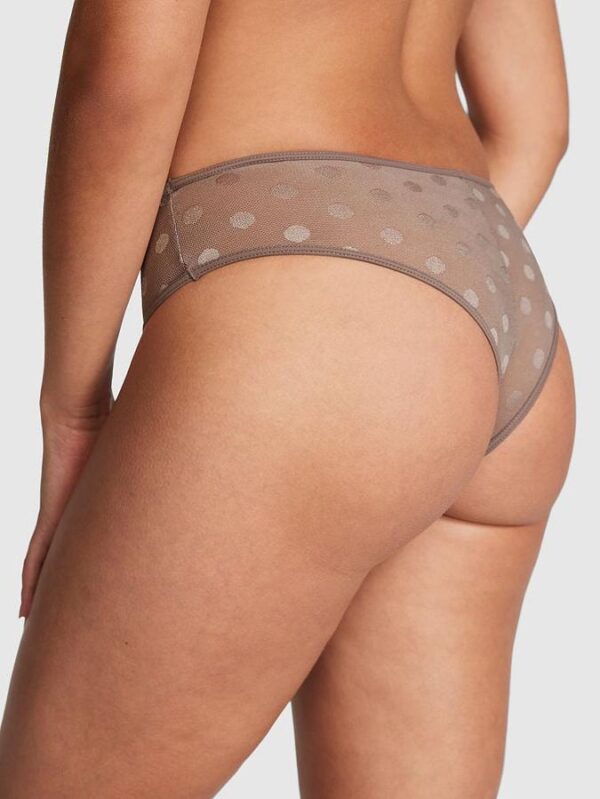Victoria's Secret DOT MESH CHEEKSTER PANTY - Image 2