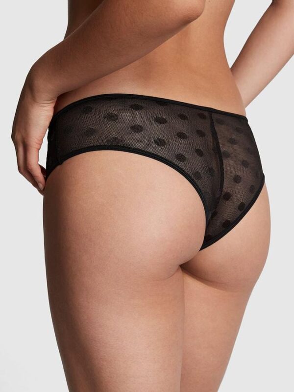 Victoria's Secret DOT MESH CHEEKSTER PANTY - Image 2