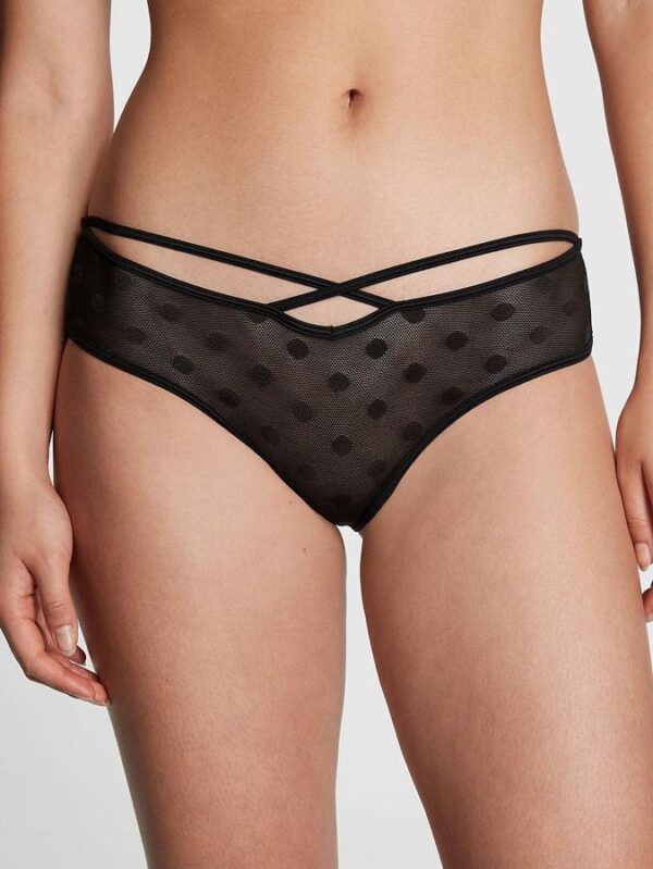 Victoria's Secret DOT MESH CHEEKSTER PANTY