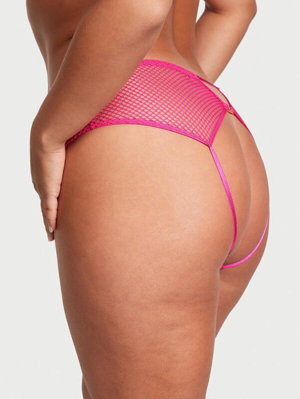 Victoria's Secret Open-Back Fishnet Cheeky Panty - Image 2