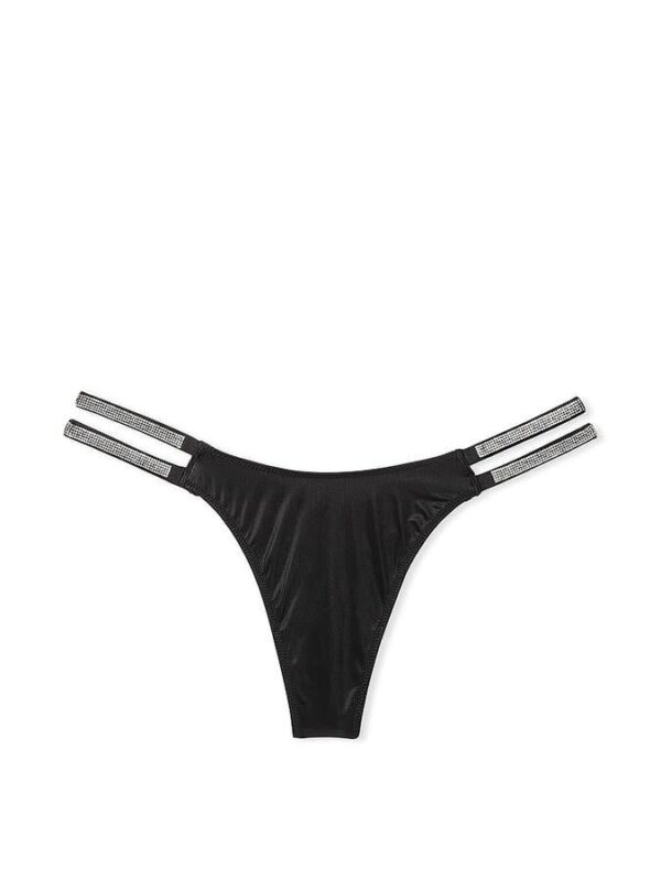 Victoria's Secret  Double Shine Strap Smooth Thong Panty - Image 3