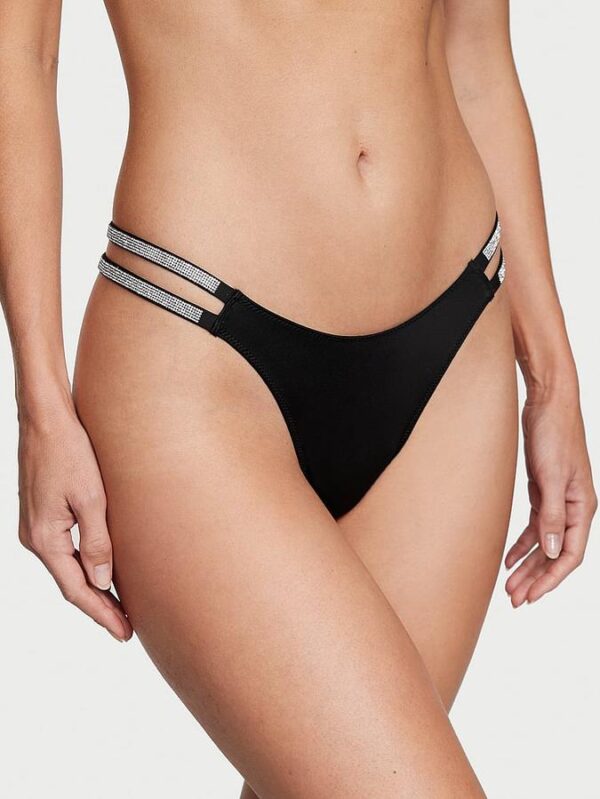 Victoria's Secret  Double Shine Strap Smooth Thong Panty
