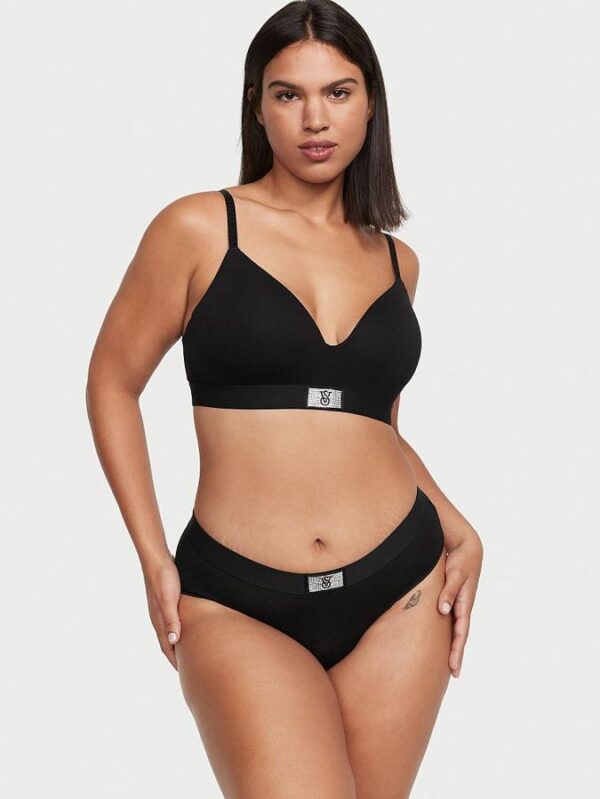 Victoria's Secret Shine Patch Hiphugger Panty - Image 3