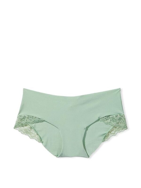 Victoria's Secret No-Show Lace-Trim Hiphugger Panty - Image 3