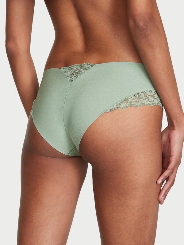 Victoria's Secret No-Show Lace-Trim Cheeky Panty - Image 2