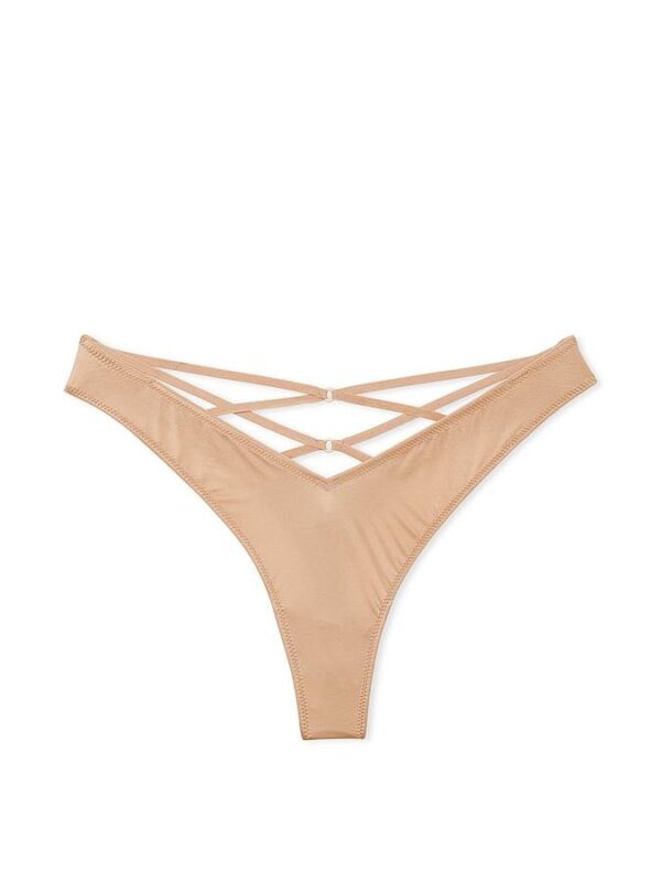 Victoria's Secret Strappy-Back High-Leg Thong Panty - Image 2