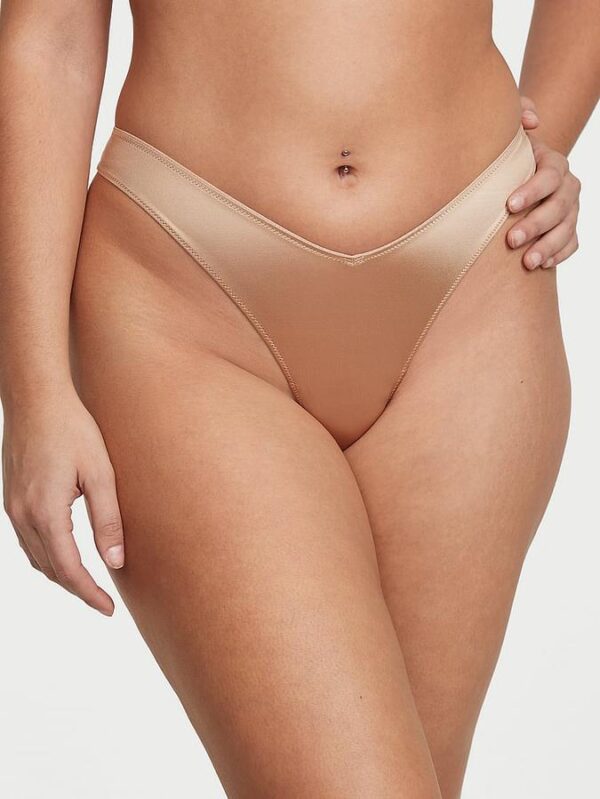 Victoria's Secret Strappy-Back High-Leg Thong Panty