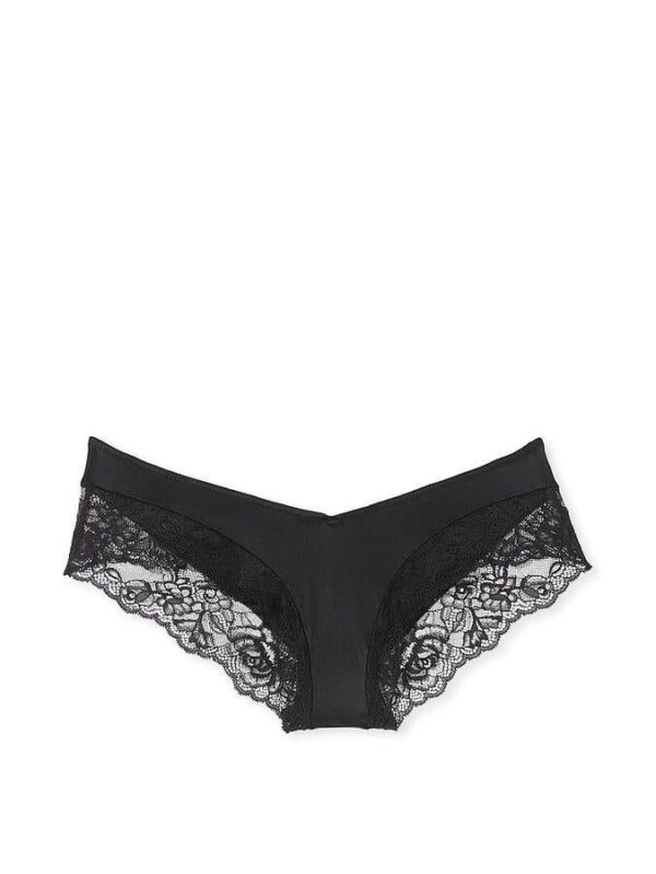 Victoria's Secret Rose Lace-Trim High-Leg Cheeky Panty - Image 3