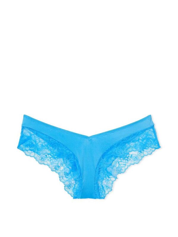 Victoria's Secret Rose Lace-Trim High-Leg Cheeky Panty - Image 3