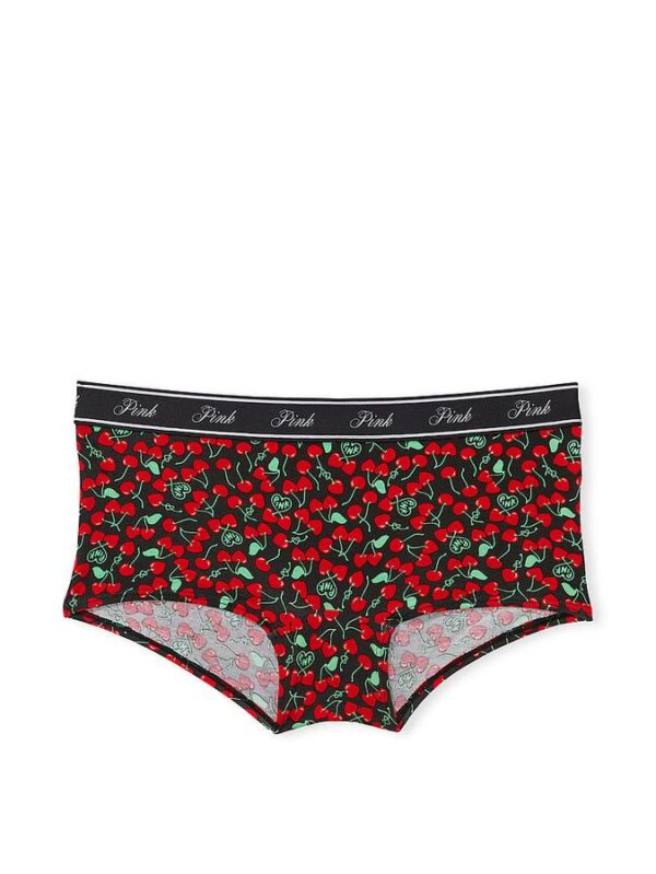 Victoria's Secret Logo Cotton Boyshort Panty