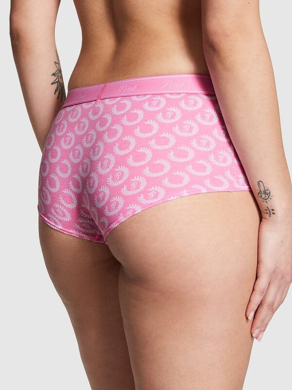 Victoria's Secret  Logo Cotton Boyshort Panty - Image 2