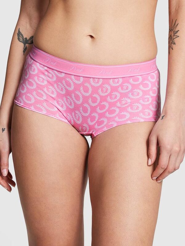 Victoria's Secret  Logo Cotton Boyshort Panty
