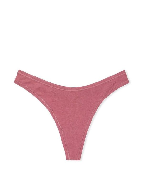 Victoria's Secret Cotton Thong Panty - Image 2