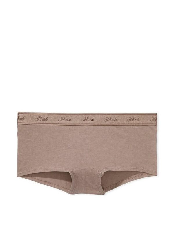 Victoria's Secret Logo Cotton Boyshort Panty - Image 3