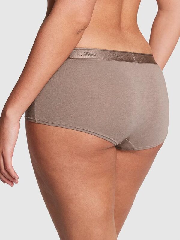 Victoria's Secret Logo Cotton Boyshort Panty - Image 2