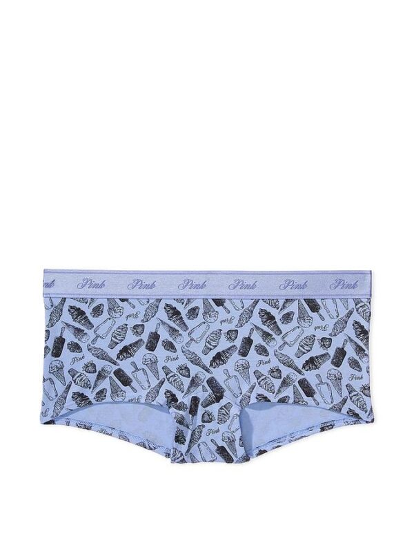 Victoria's Secret Logo Cotton Boyshort Panty - Image 3