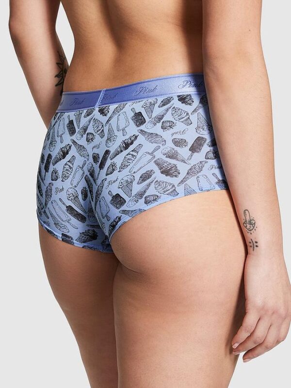 Victoria's Secret Logo Cotton Boyshort Panty - Image 2