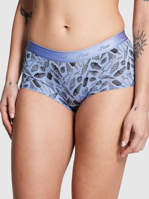 Victoria's Secret Logo Cotton Boyshort Panty