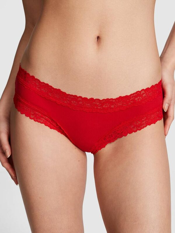 Victoria's Secret Wink Lace-Trim Cheeky Panty - Image 3