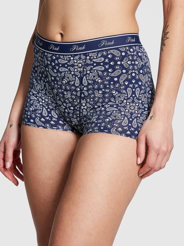 Victoria's Secret Logo Micro High-Waist Boyshort Panty