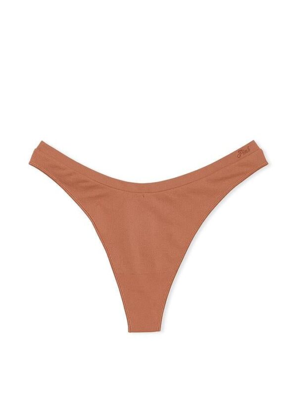 Victoria's Secret Seamless High-Leg Thong Panty - Image 3