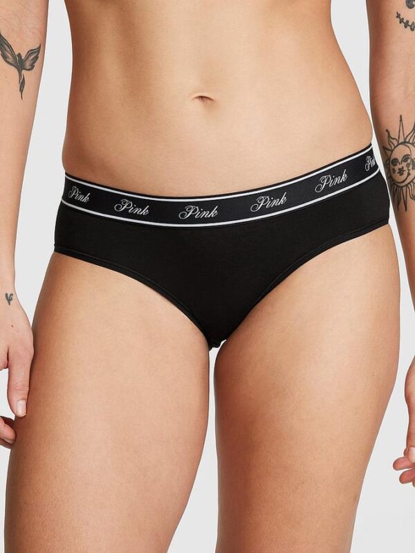 Victoria's Secret Logo Cotton Hiphugger Panty