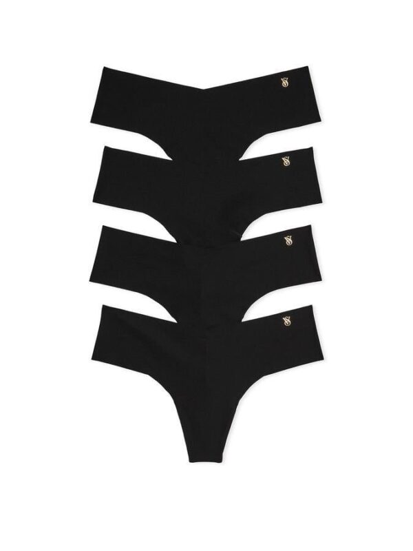 Victoria's Secret 4-Pack No-Show Thong Panties