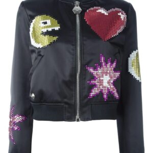 Philipp Plein  sequin bomber jacket