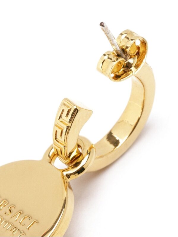 Versace  Greca and Medusa drop earrings - Image 3