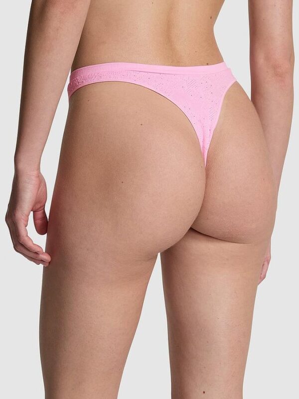 Victoria's Secret Seamless High-Leg Thong Panty - Image 2