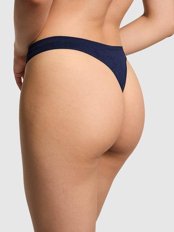 Victoria's Secret Seamless High-Leg Thong Panty - Image 2