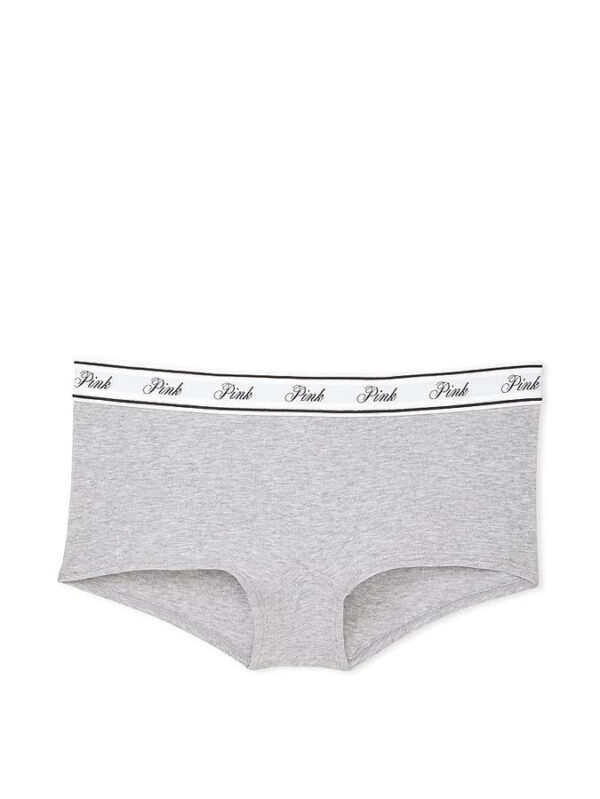 Victoria's Secret Logo Cotton Boyshort Panty - Image 3